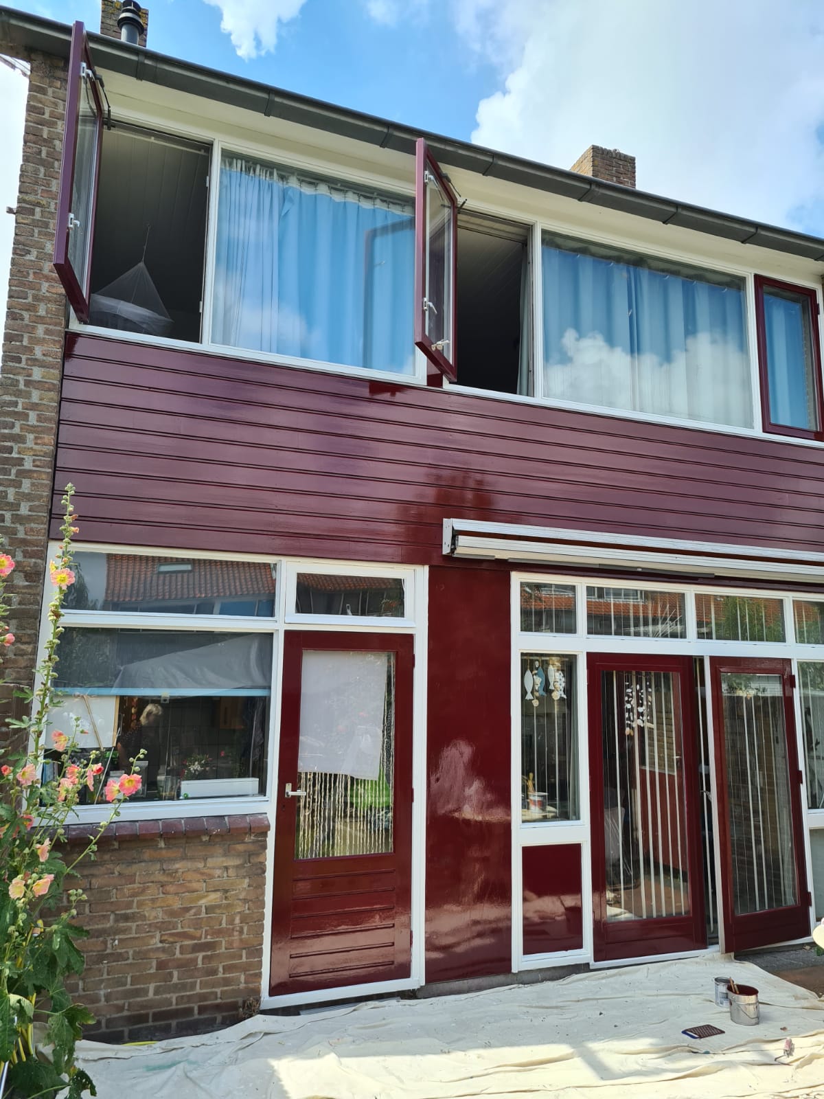 schilderwerk buiten resultaat