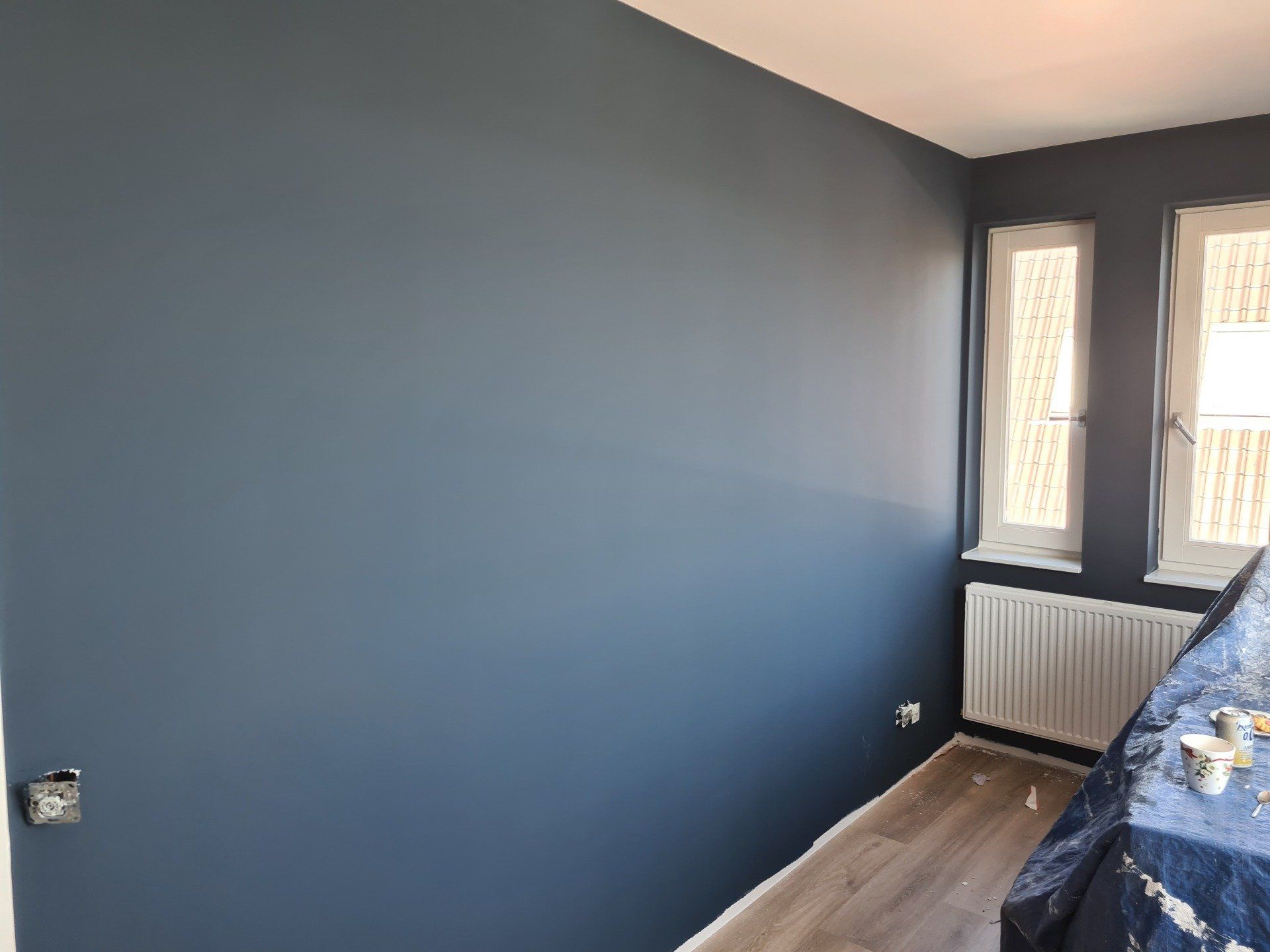 Plafond latex spuitwerk