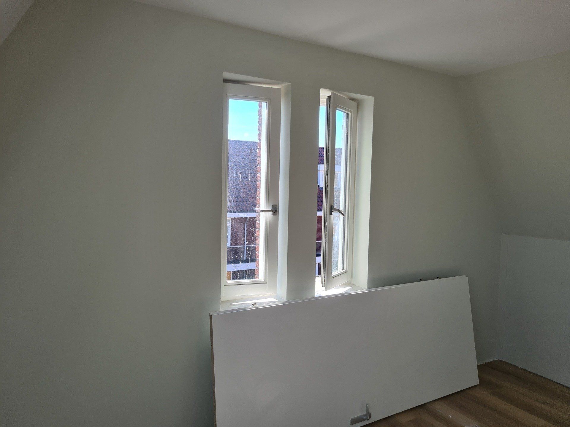 Plafond latex spuiten 