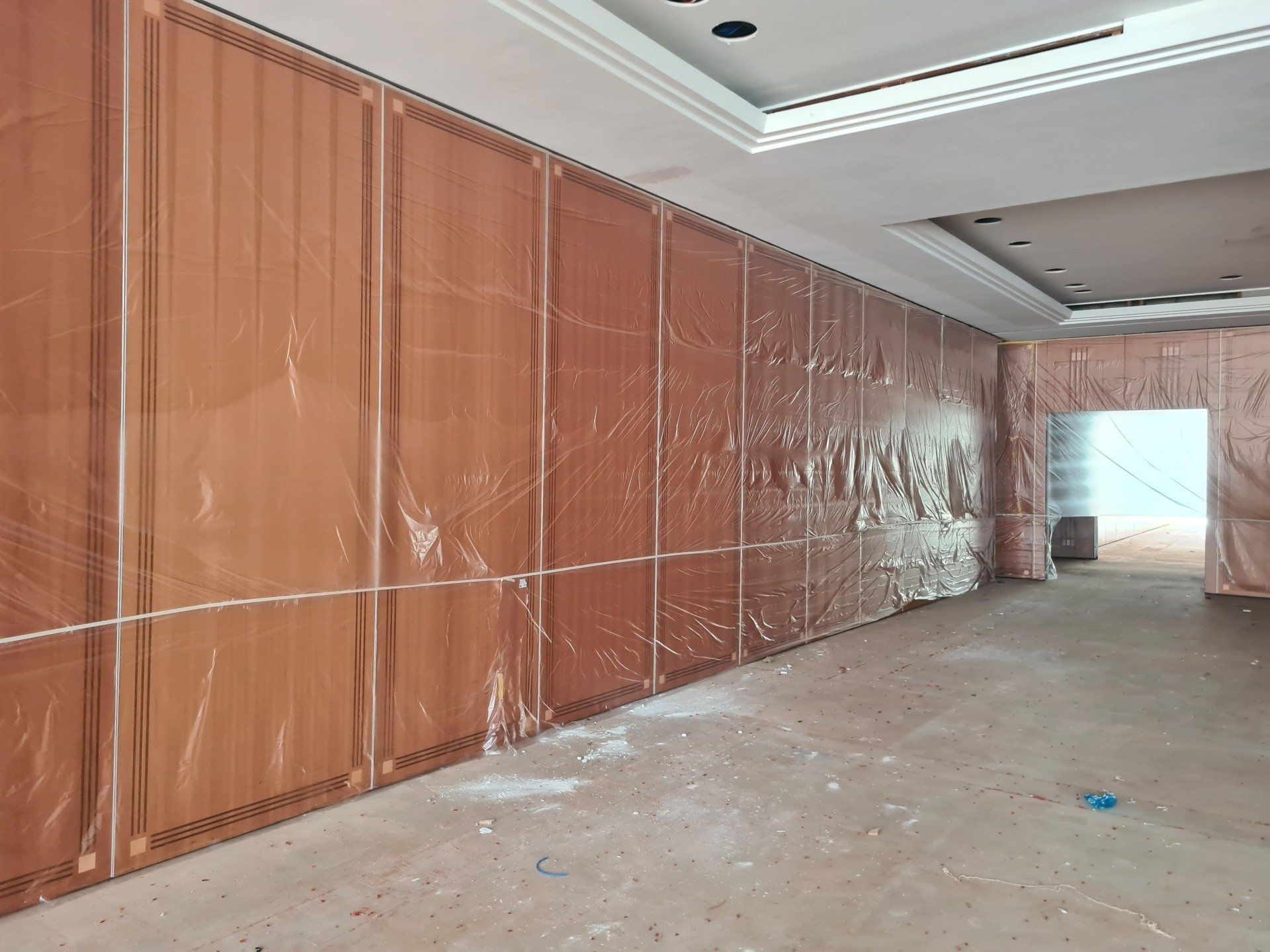 Plafond latex spuitwerk airless